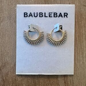 BaubleBar Radiant Gold Sunburst Earrings